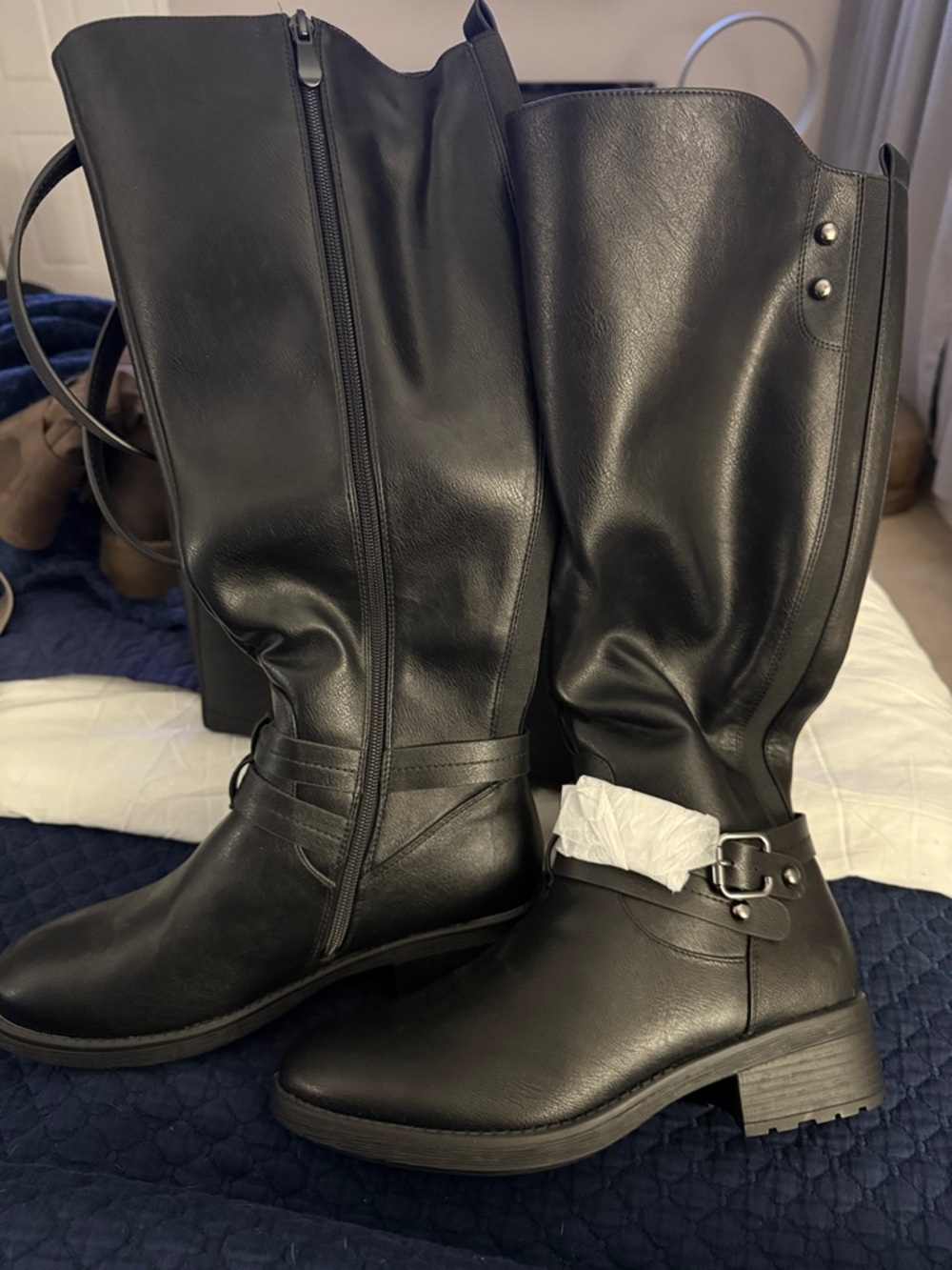 BRAND NEW Dream pairs women’s knee-high boots. Buckle riding boots.